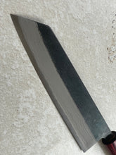 Load image into Gallery viewer, Muneishi Aogami Damascus Kiritsuke 210 mm  Kurochi Finish Made in Japan 🇯🇵