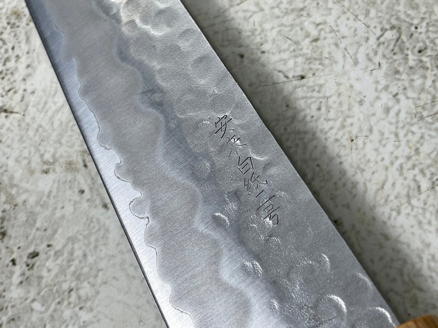 Tsunehisa Shiro White Steel & Stainless Clad Bunka Knife 180mm Made in Japan 🇯🇵