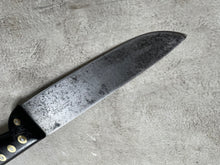 Load image into Gallery viewer, Vintage French Nogent Butcher Knife Set 2x Stainless Steel Made in France 🇫🇷  1954