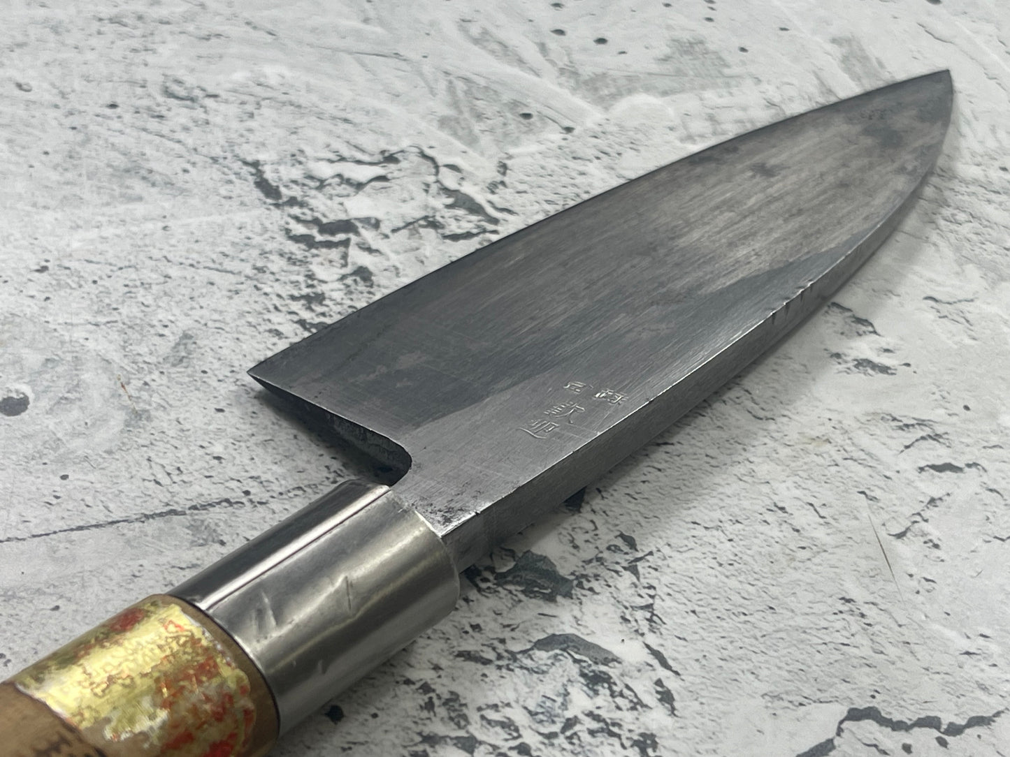 Vintage Japanese Deba Knife 150mm Made in Japan 🇯🇵 Carbon Steel 1753