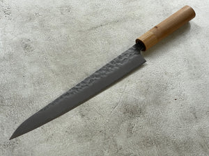 Tsunehisa Shiro White Steel & Stainless Clad Sujihiki Knife 240mm Made in Japan 🇯🇵