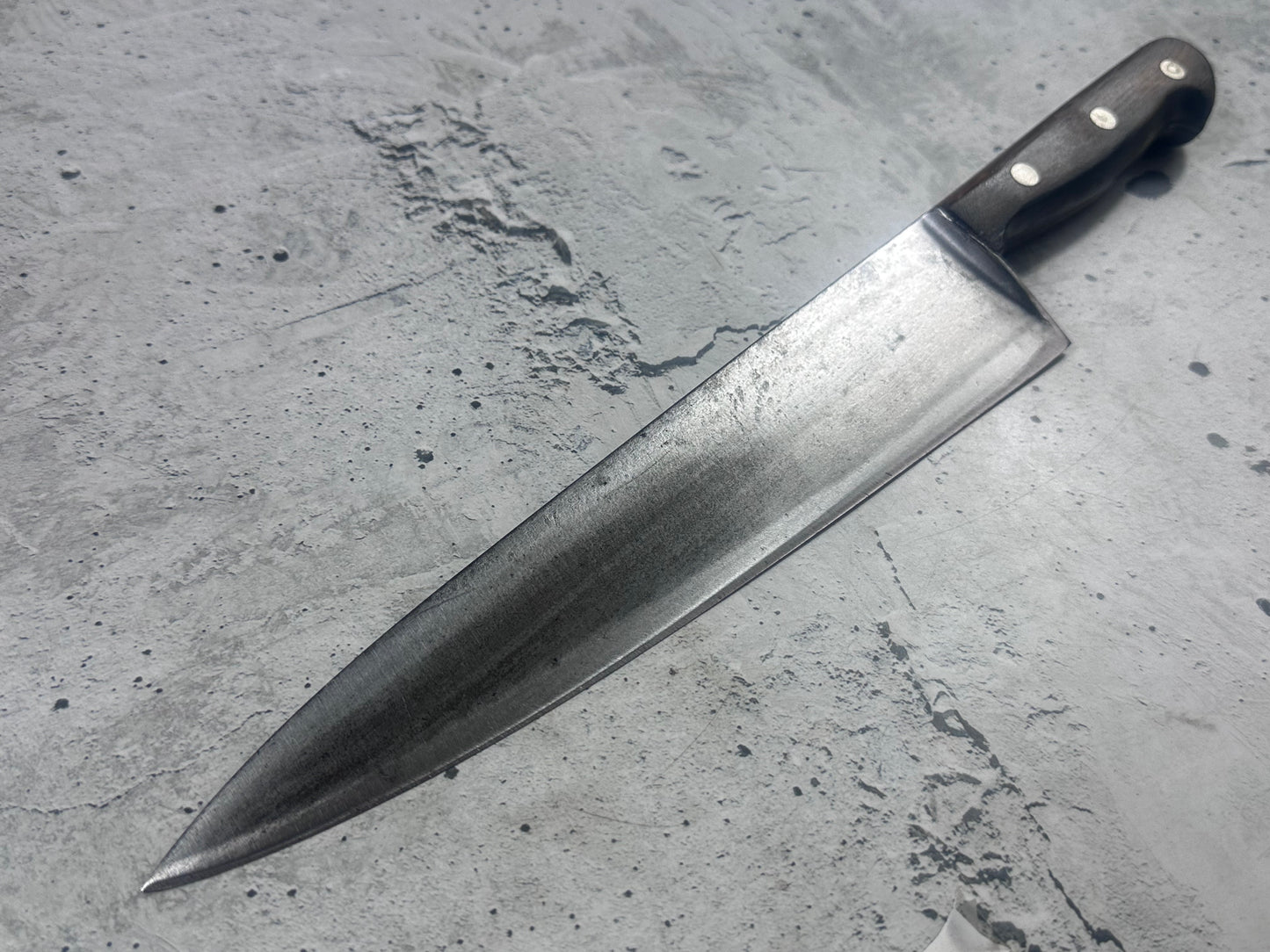 Vintage Dexter Chef Knife 260mm Carbon Steel Made in USA 2112