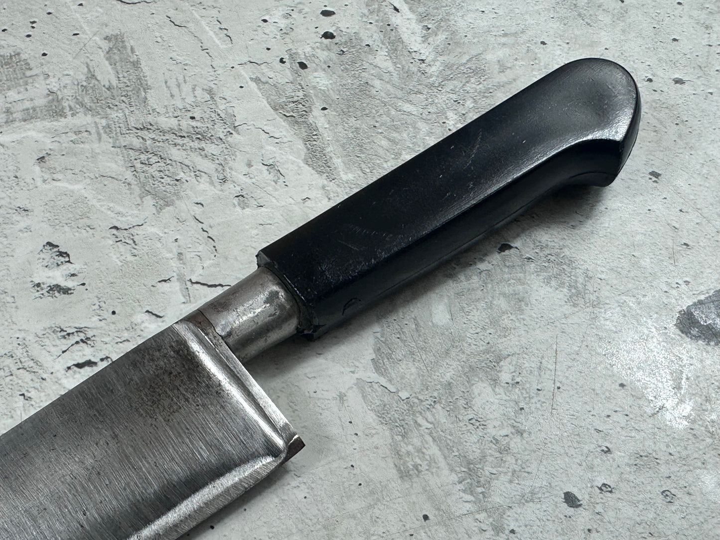 Vintage French Chef Knife 200mm High Carbon Steel Made in France 2123