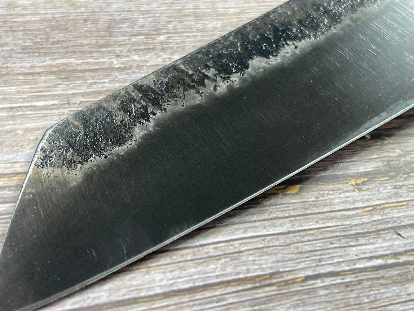 HG Blade Bunka Knife 175mm Kurouchi Finish 1084 High Carbon Steel (2025)