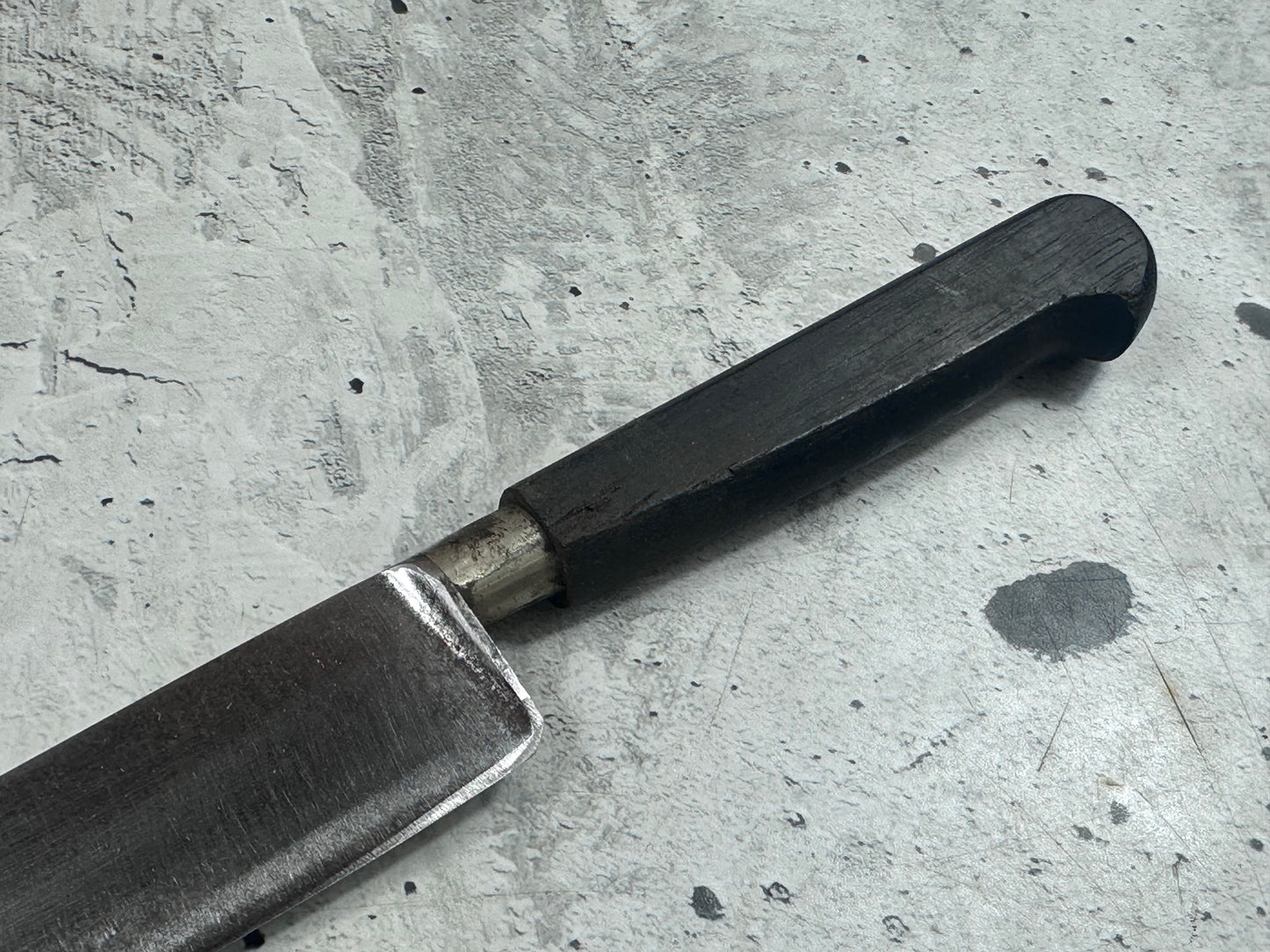 Vintage Sabatier Nogent Flexible Slicing Knife 200mm Carbon Steel 2184
