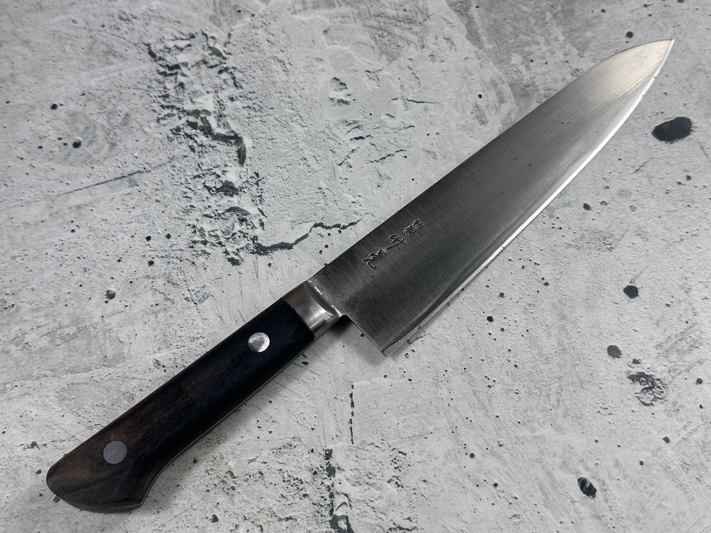 Vintage Gyuto Knife 220mm Carbon Steel Japan 2006