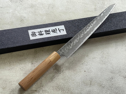 Tsunehisa Shiro White Steel & Stainless Clad Sujihiki Knife 240mm Made in Japan 🇯🇵