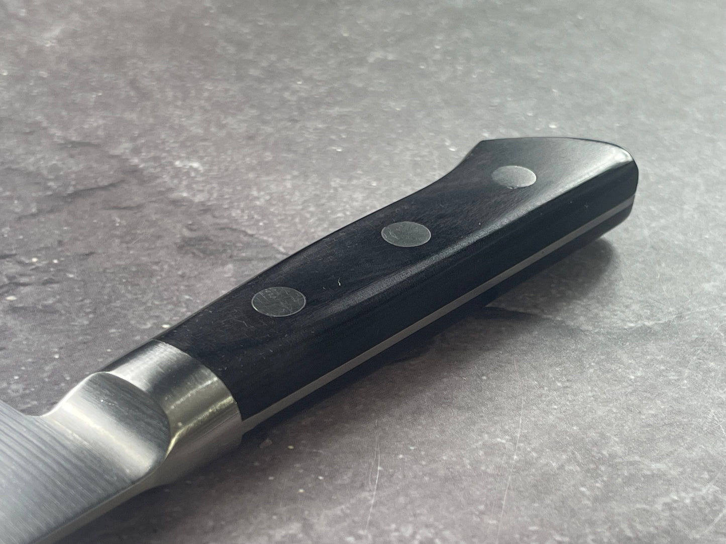 Tsunehisa AUS8 Santoku Knife 180mm Pakkawood Handle - Made in Japan
