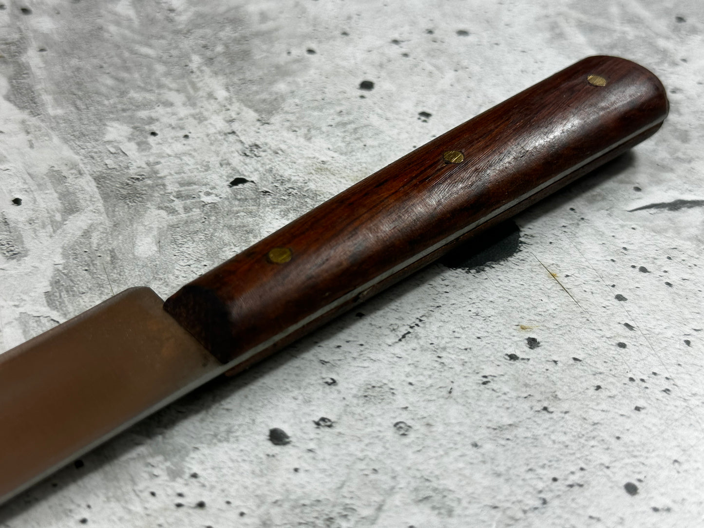 Vintage Bread Knife 210mm High Carbon Steel Made in France 🇫🇷 2041