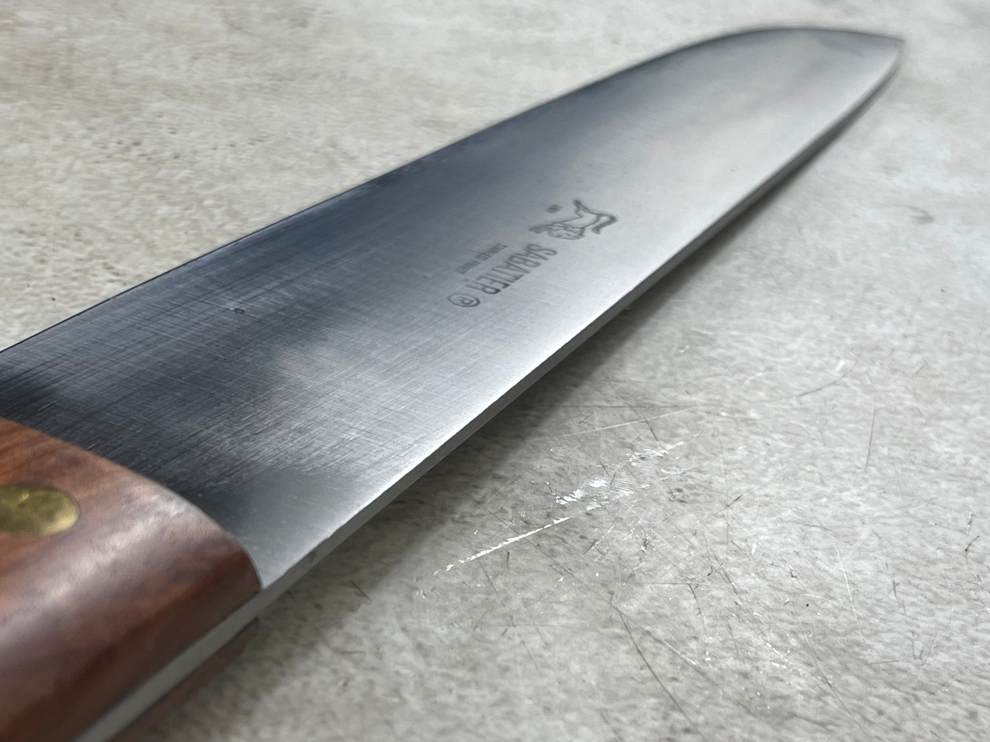 Vintage Sabatier Lion  Nogent Butcher 280mm Knife Stainless Steel Made in France 🇫🇷  1945