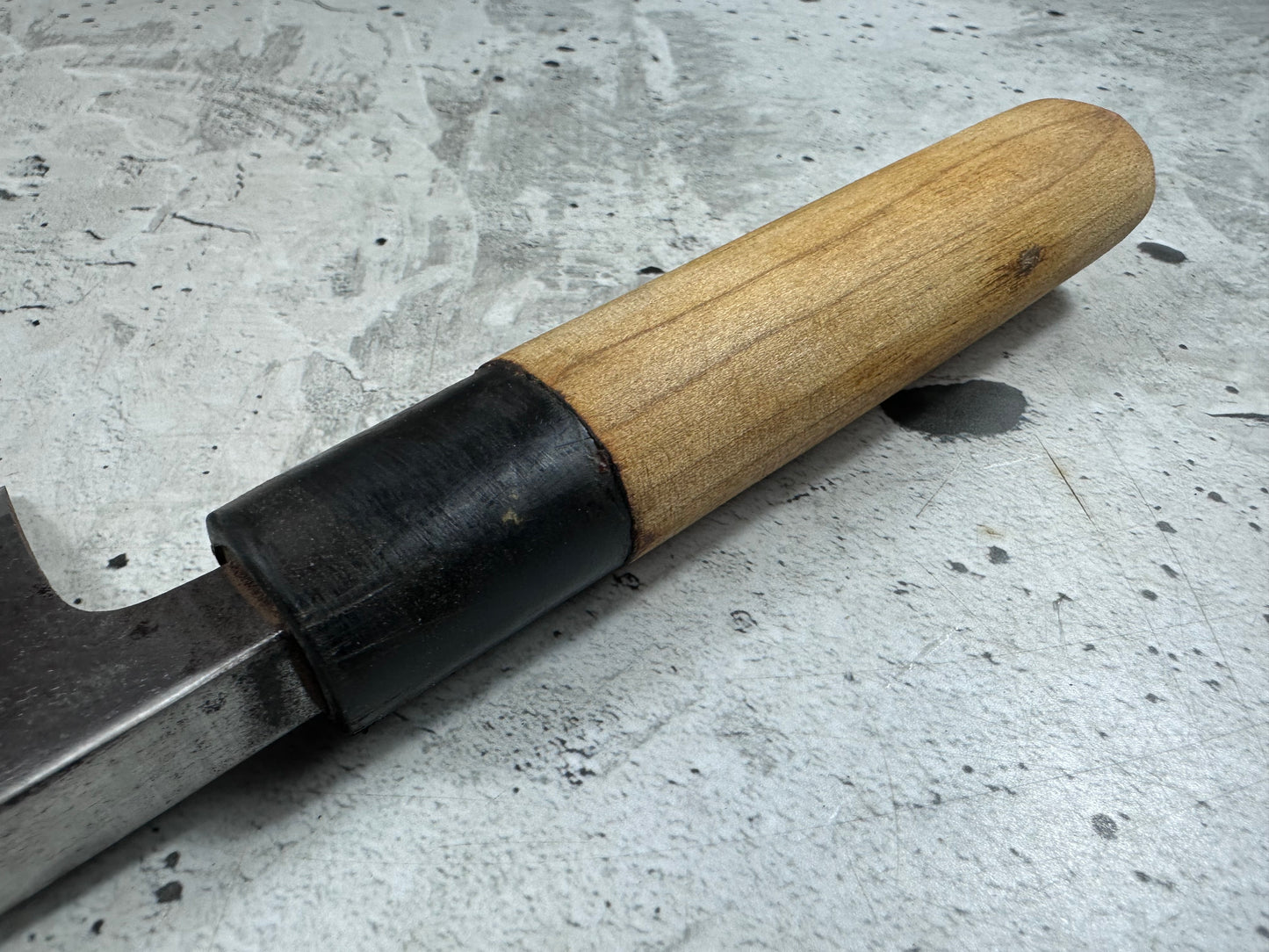 Vintage Sakai Sakamoto Deba Knife 170mm Carbon Steel 2145