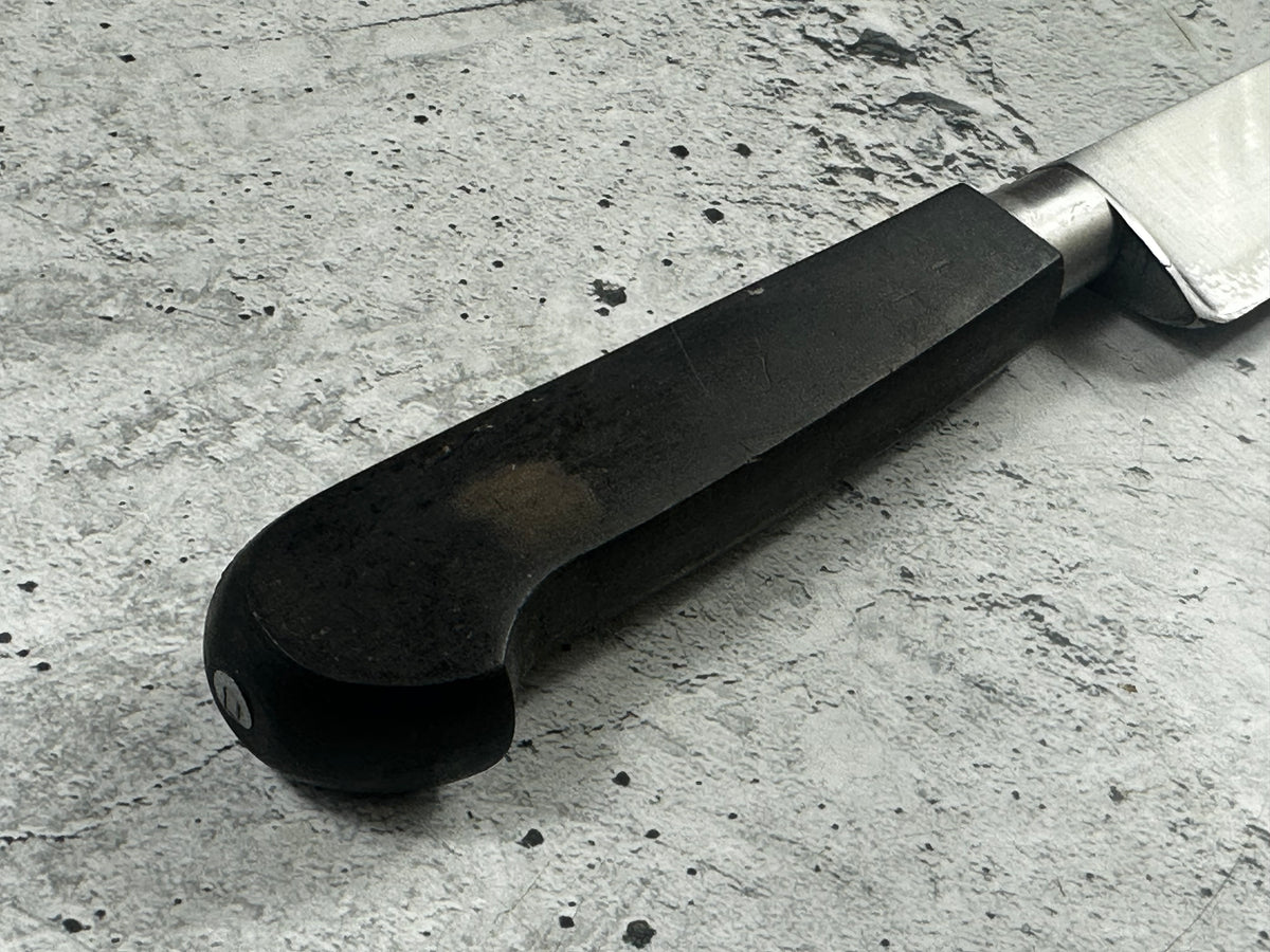 Vintage French Sabatier Nogent Style Slicing  Knife 240mm High Carbon Steel Wood Handle  2272