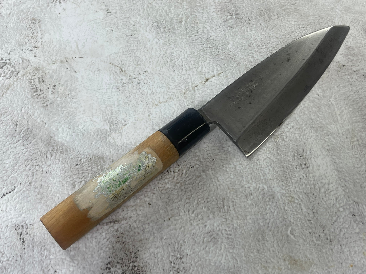 Vintage Japanese Deba Knife Set 3x Carbon Steel Made in Japan 🇯🇵 1904
