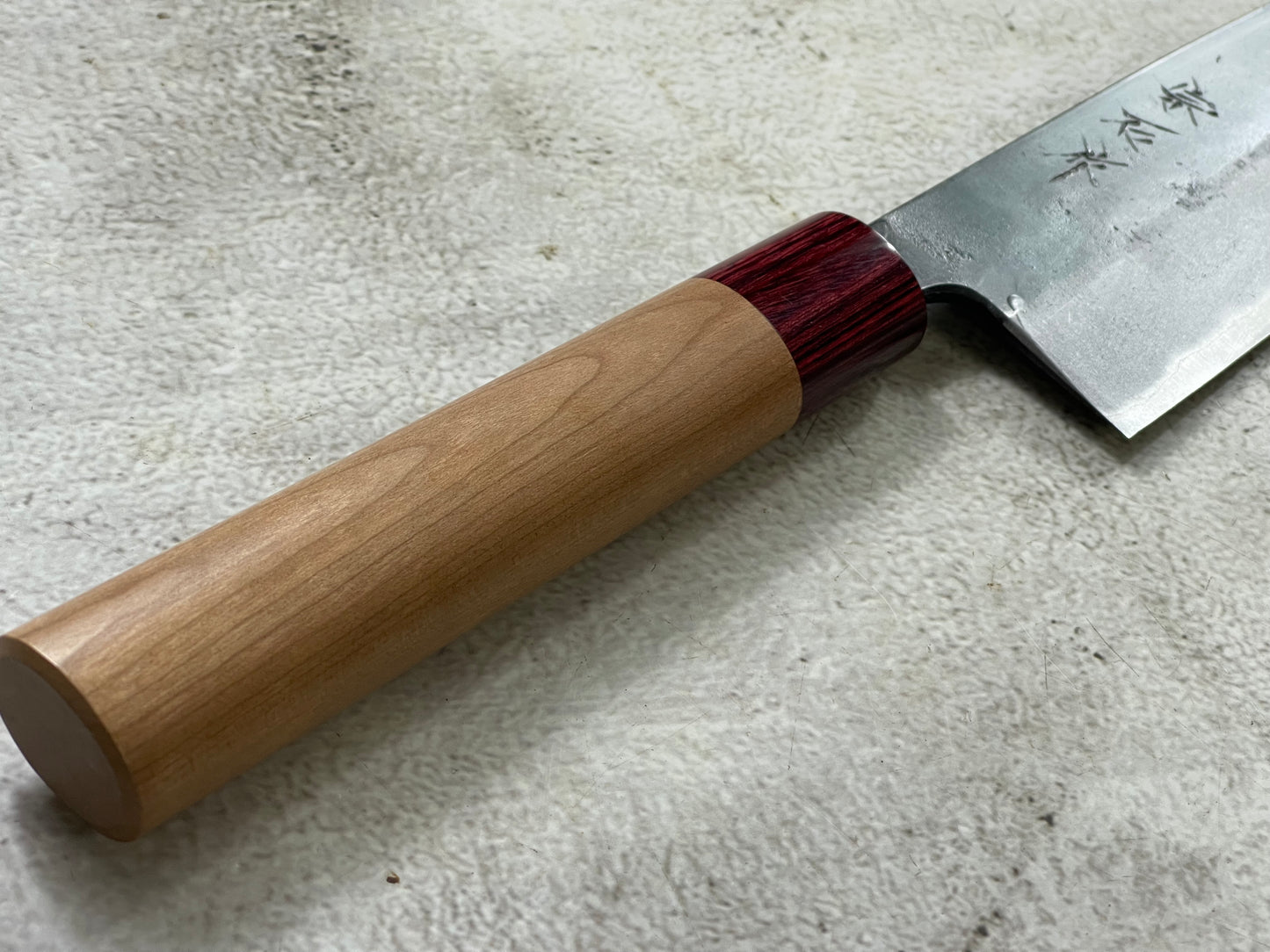 Muneishi Aogami 2 Iron Clad Gyuto 240mm Kurouchi Finish