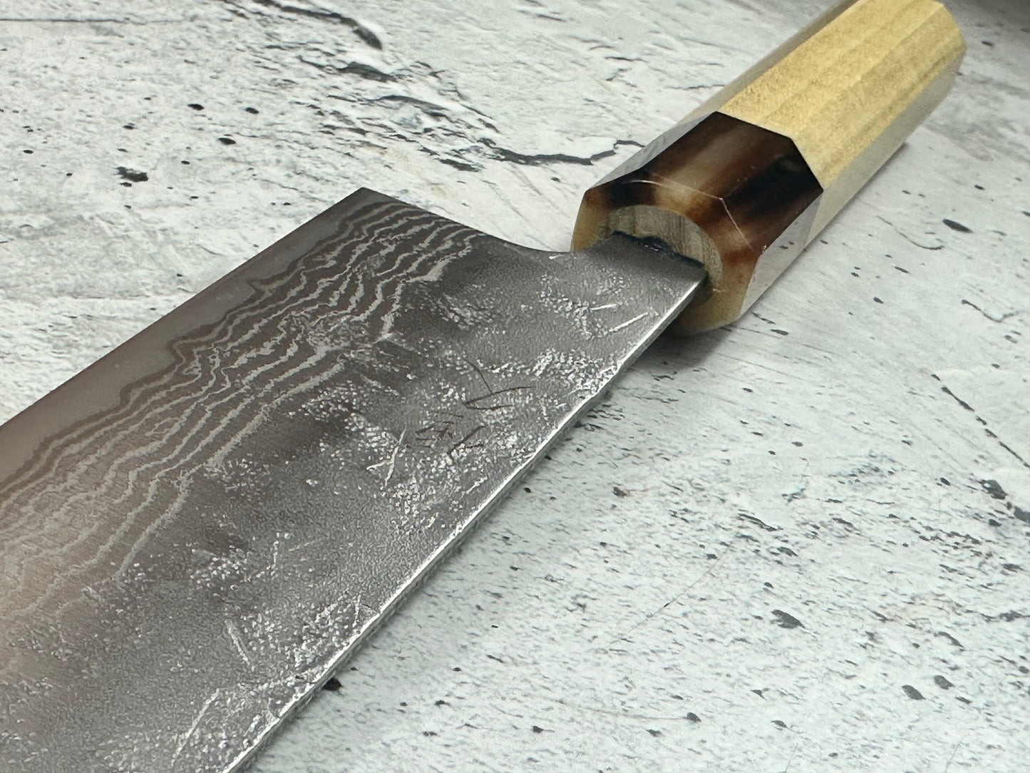Tsunehisa SW Washiji Bunka Knife 170mm - Made in Japan 🇯🇵 Buffalo Horn Magnolia Handle