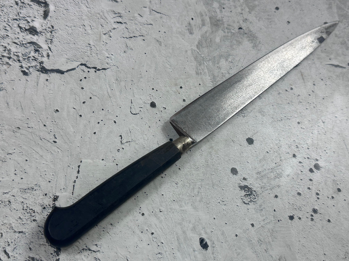 Vintage Sabatier Nogent Flexible Slicing Knife 200mm Carbon Steel 2184