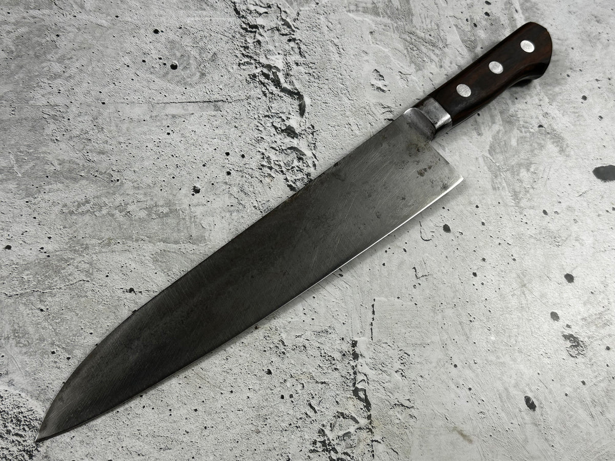 Vintage Munemasa "Azuma" Chef's Knife 240mm SK Carbon Steel 2288