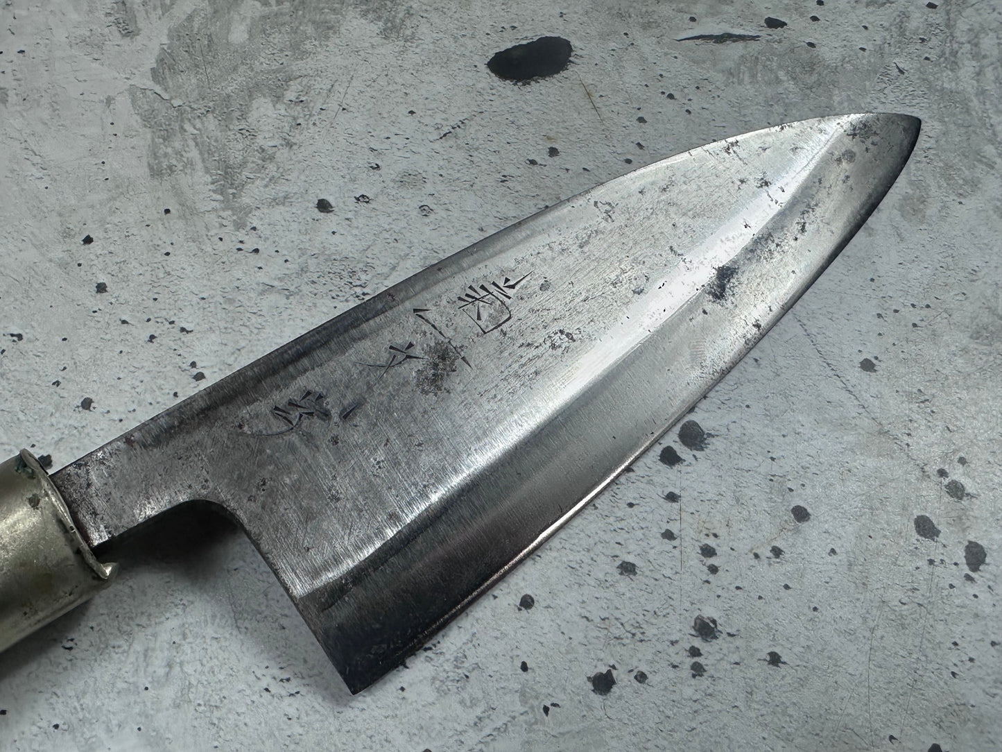 Vintage Japanese Knife Set 3x Carbon Steel Japan 2007