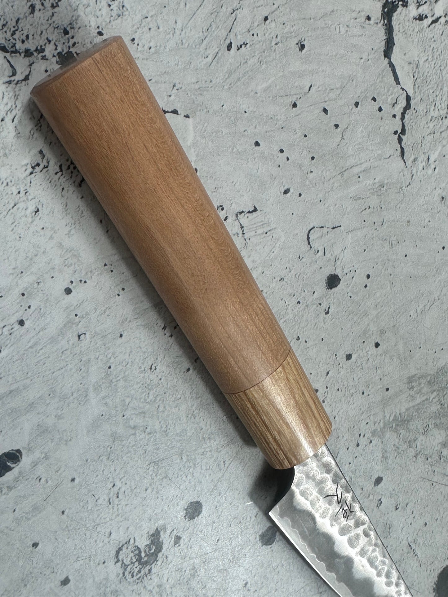 Tsunehisa Shiro White Steel & Stainless Clad Petty Knife 80mm - Made in Japan