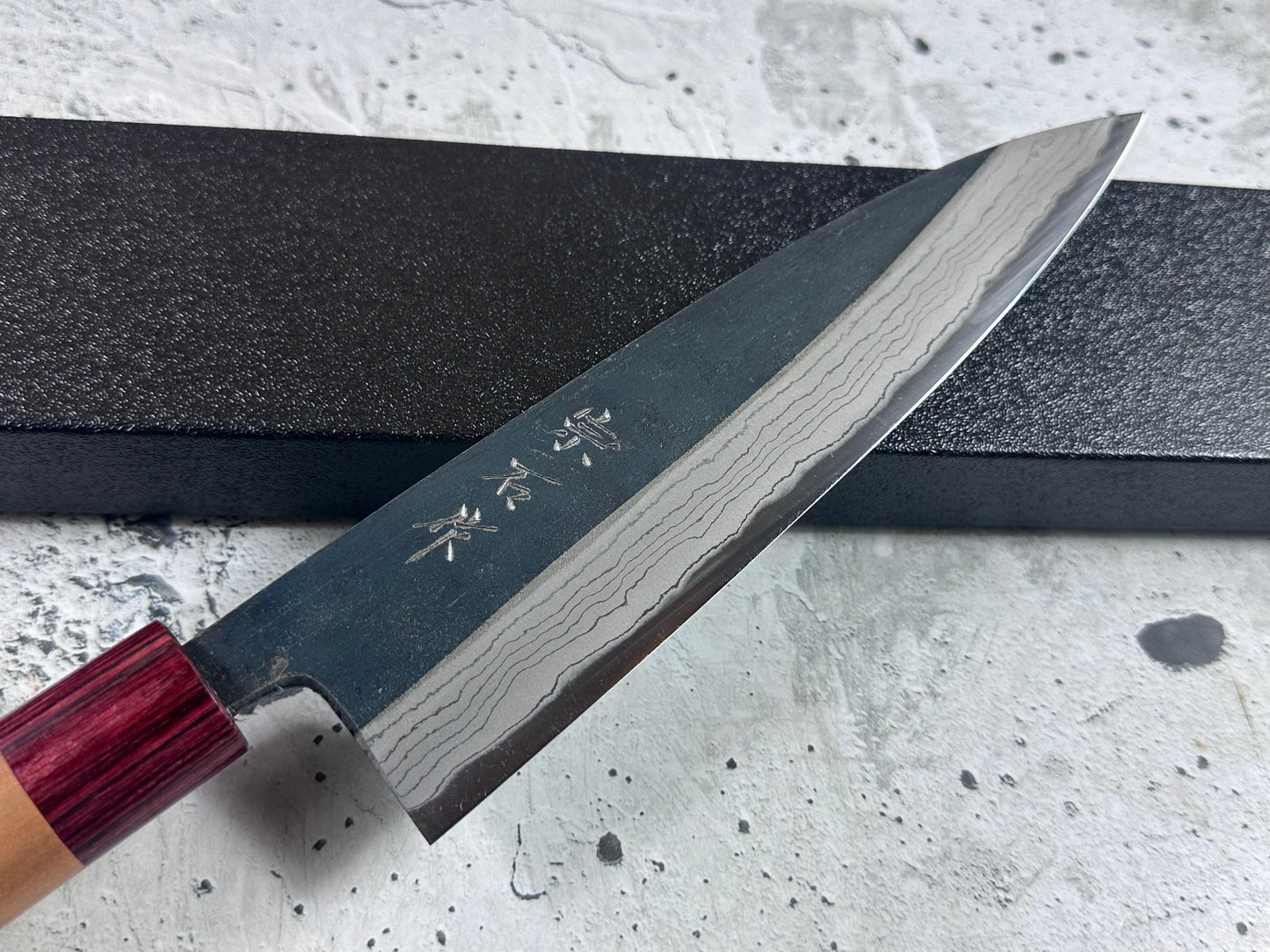 Muneishi Aogami Damascus Gyuto 210mm