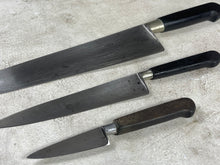 Load image into Gallery viewer, Vintage French Nogent Knife Set 3x Made in France 🇫🇷 1988