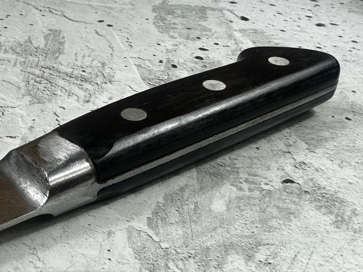 Vintage Sumidagawa Gyuto Knife 200mm Carbon Steel Wood Handle 2276