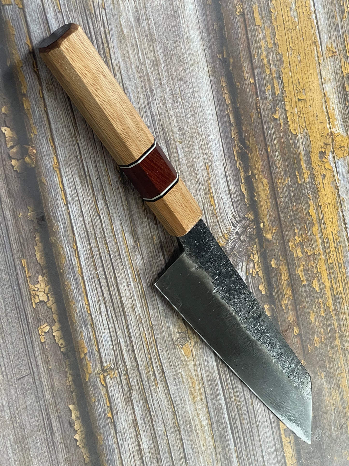 HG Blade Bunka Knife 175mm Kurouchi Finish 1084 High Carbon Steel (2025)