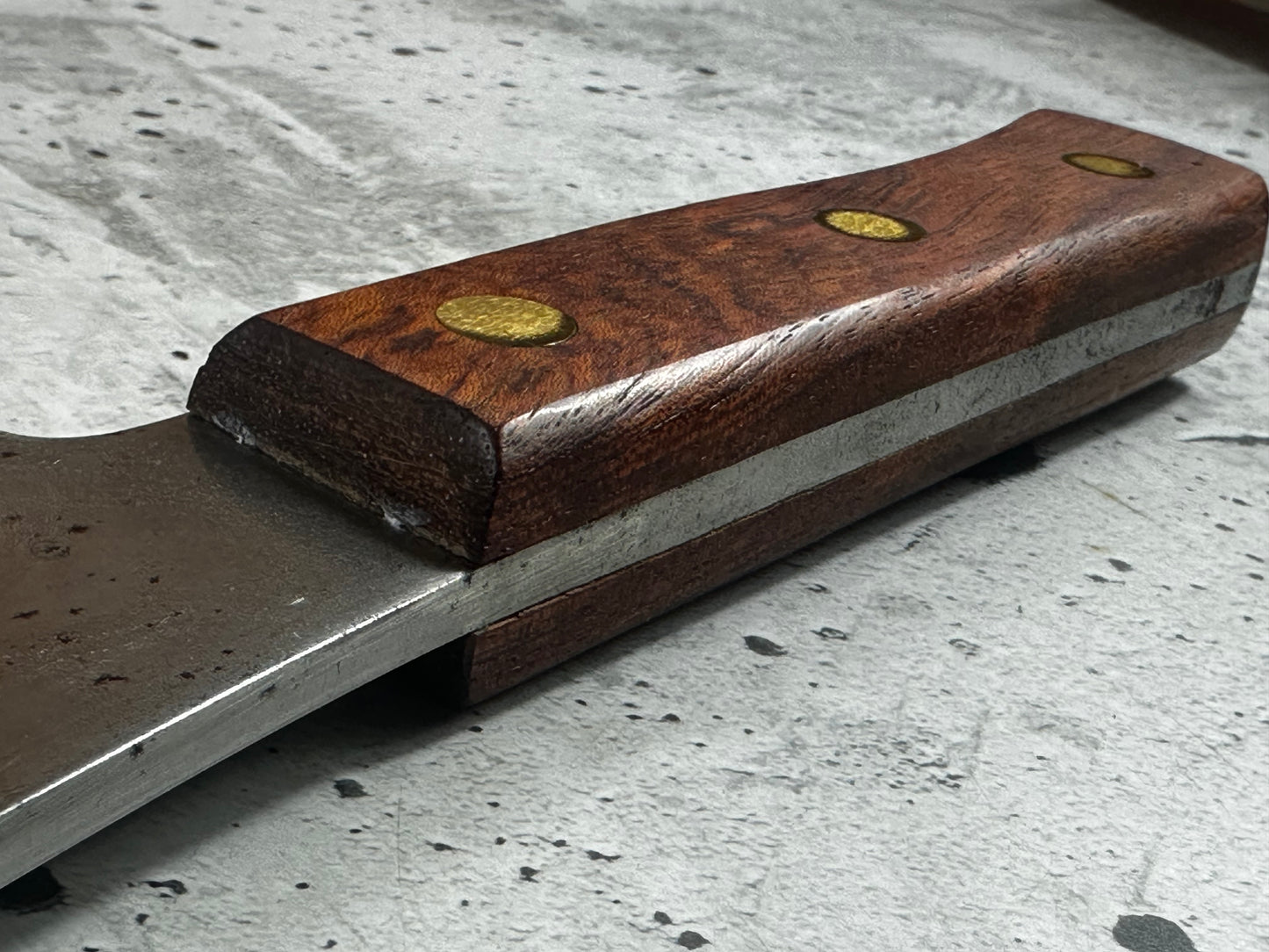 Vintage Dexter Butcher Cleaver 5289 Knife 230mm High Carbon Steel Blade Made in USA 🇺🇸 1995
