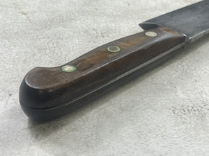 Vintage German 🇩🇪 Chef Knife 25cm Carbon Stell 1912