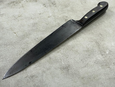 Vintage German 🇩🇪 Chef Knife 25cm Carbon Stell 1912