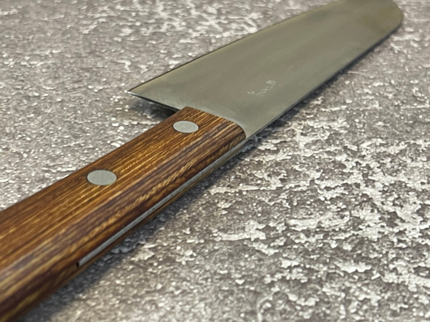 Vintage Japanese Santoku Knife 170mm Made in Japan 🇯🇵 1453