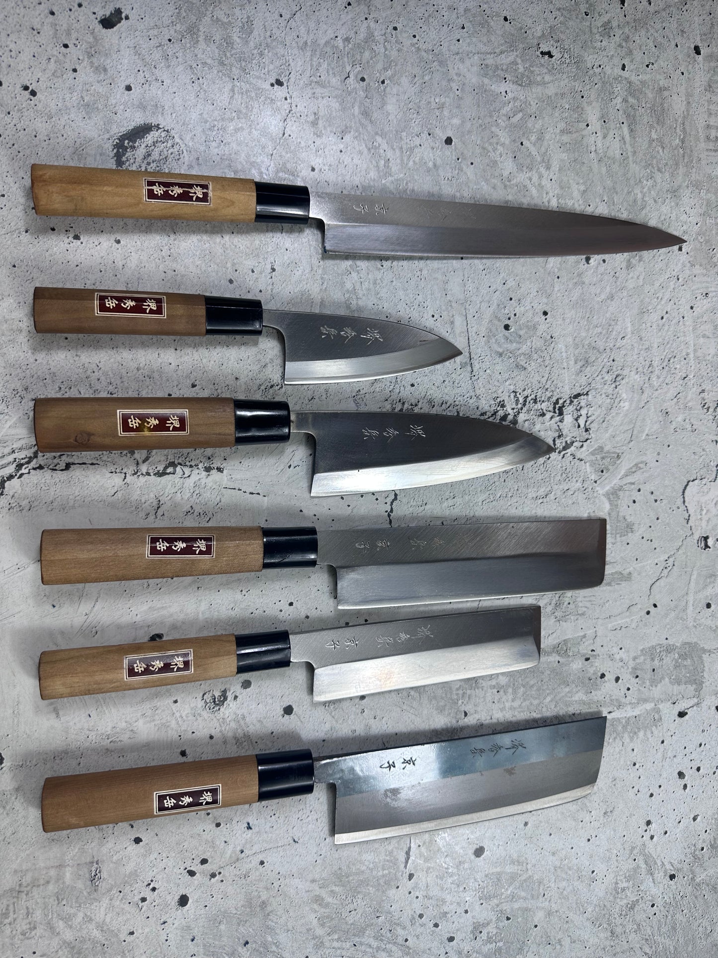 Vintage Sakai Hidegaku Starter Sashimi Set 6 Pcs