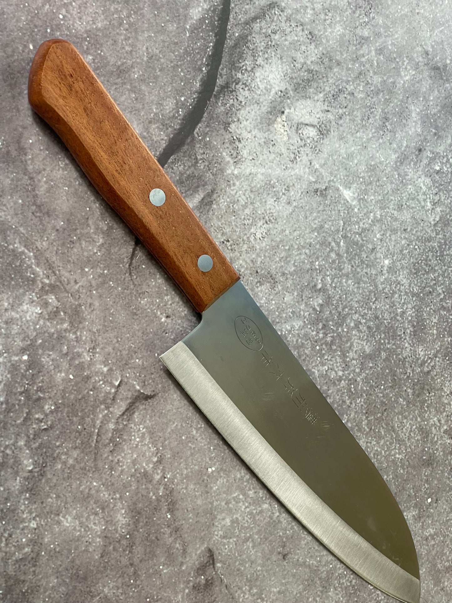 Vintage Japanese Santoku Knife 170mm Made in Japan 🇯🇵 1657