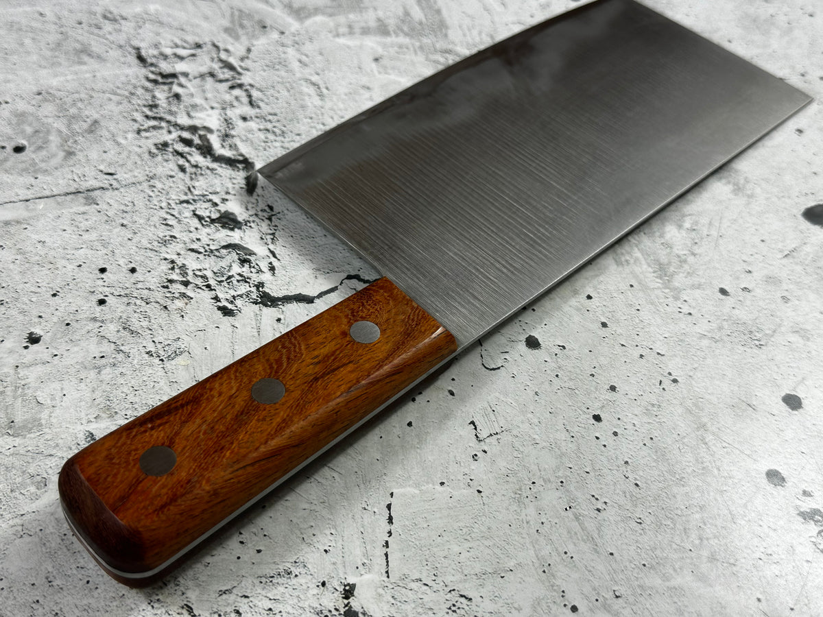 Vintage Misono Cleaver Knife 190mm Molybdenum Steel Timber Handle 2273