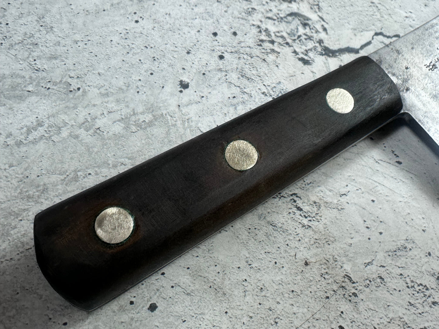 Vintage J.A. Henckels Twinworks Cleaver 180mm Carbon Steel Germany 2000