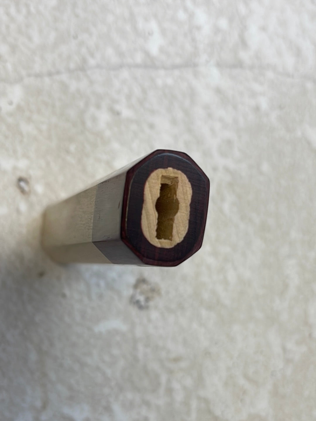 Japanese Handle Hoo Red Octagon Shape