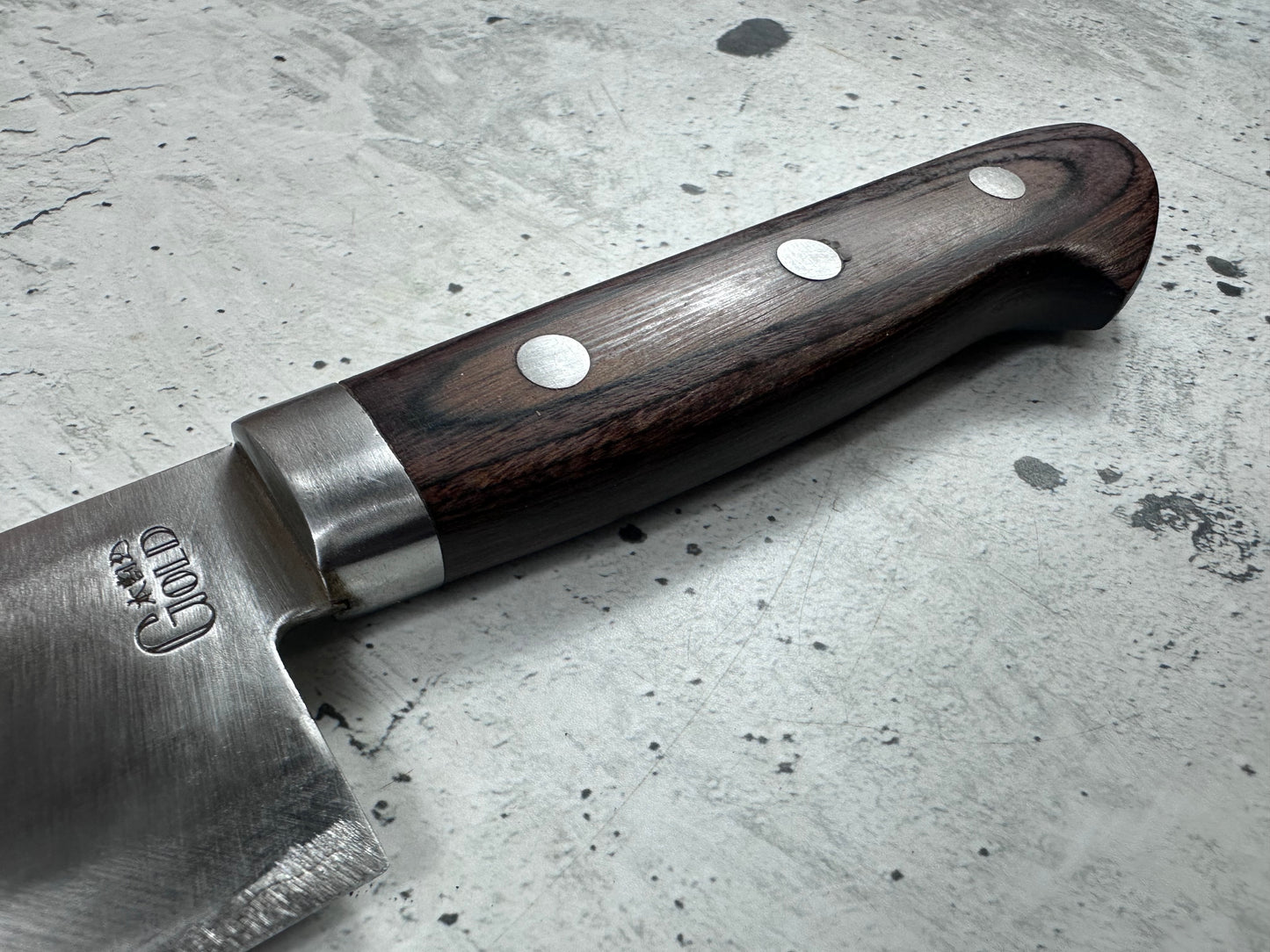 Vintage Sakai Ryujin Gyuto Knife 180mm Carbon Steel 2154