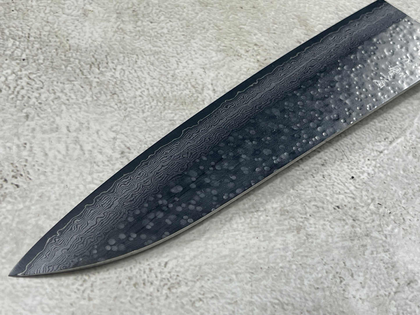 Makoto Kurosaki Damascus Tsuchime Gyuto 210mm