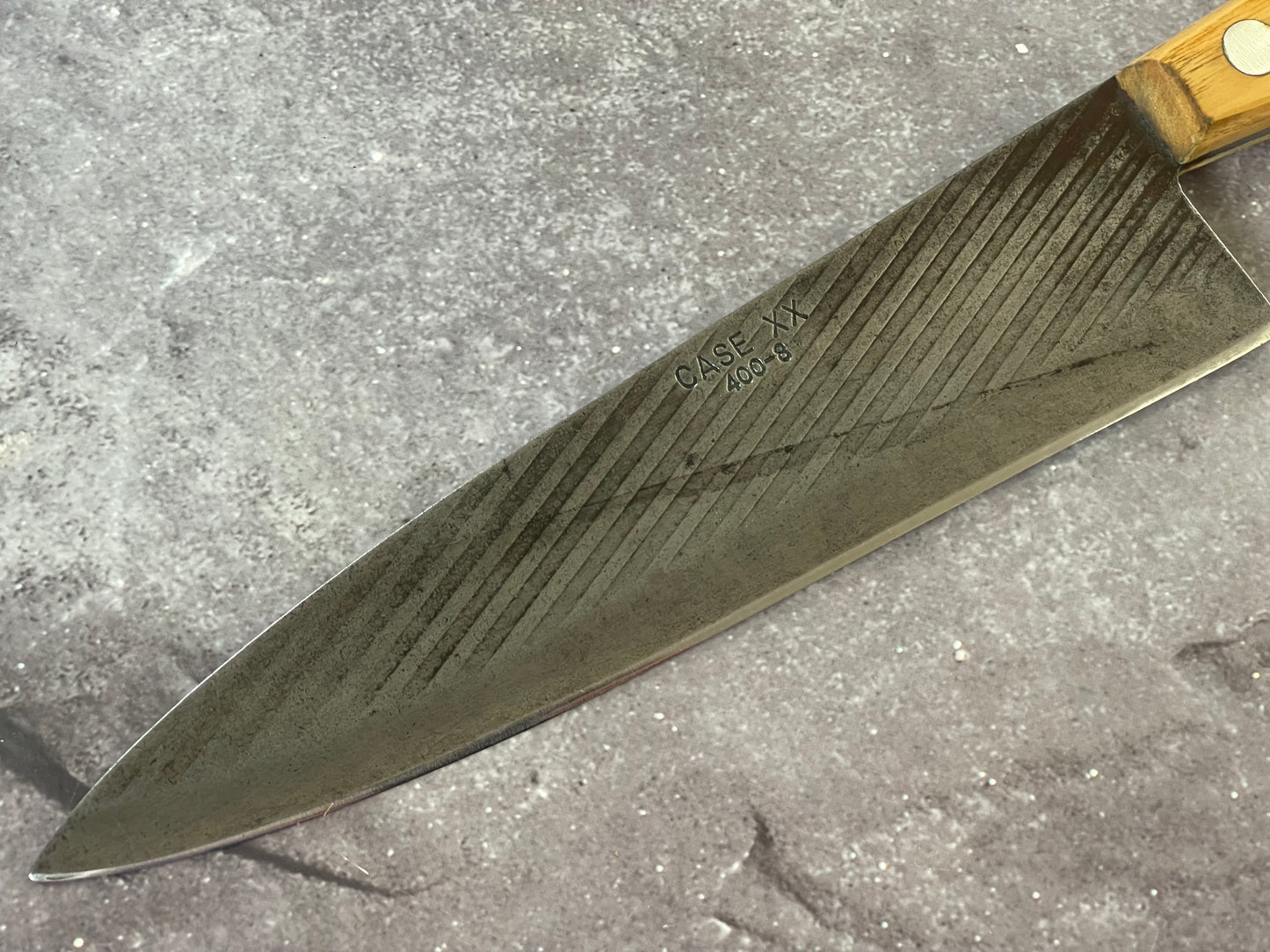 Vintage Case XX Chef Knife 200mm - Carbon Steel Made In USA 🇺🇸 1629