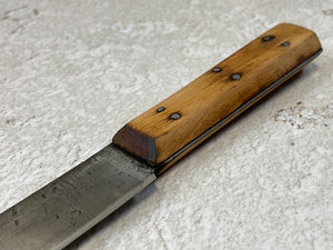 Vintage Butchers Knife 24cm Carbon Steel 1414