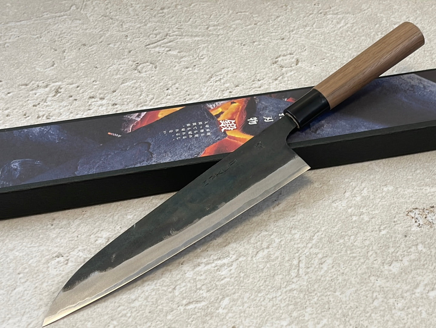 Zakuri Aokami Steel Kuro Gyuto Knife 210mm - Made in  Tosa🇯🇵 Japan