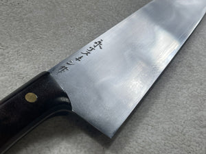 Keskin Migaki Full Tang Gyuto 210mm m Rosewwod & Learher sheath