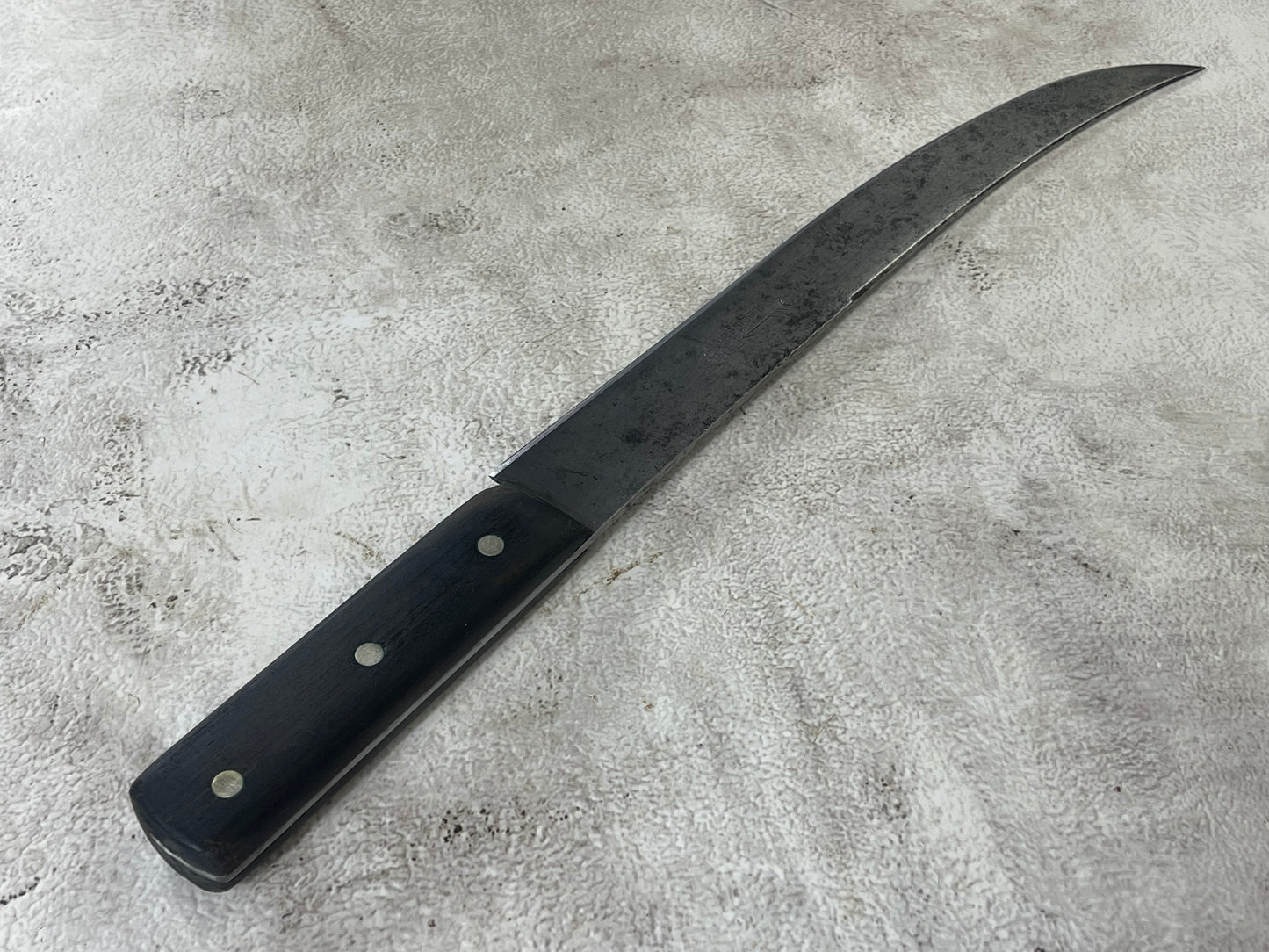 Vintage F. Dick Butcher Machete Knife 315mm Made in Germany 🇩🇪 Cabon steel 1890
