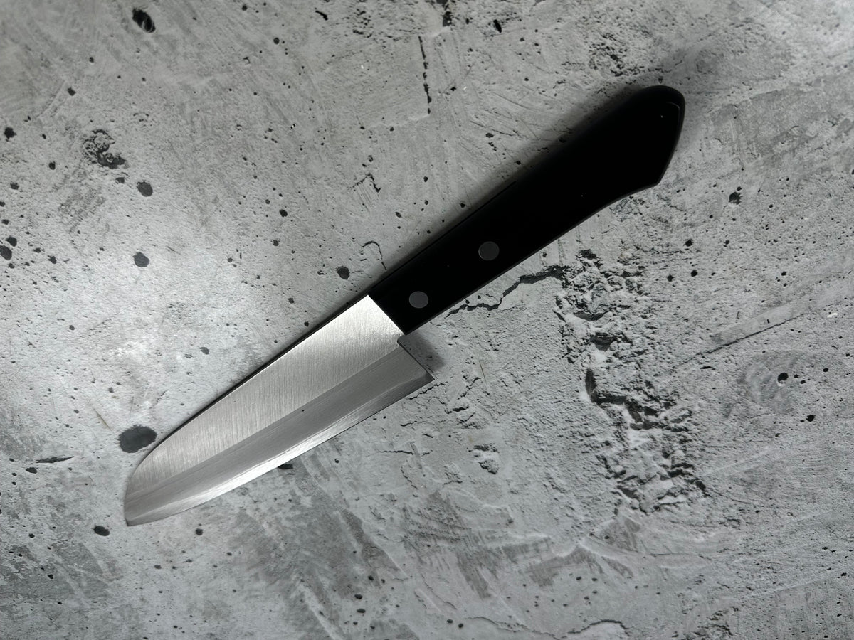 Vintage Takehiro Saku Santoku Knife 170mm Stainless Steel Timber Handle 2270
