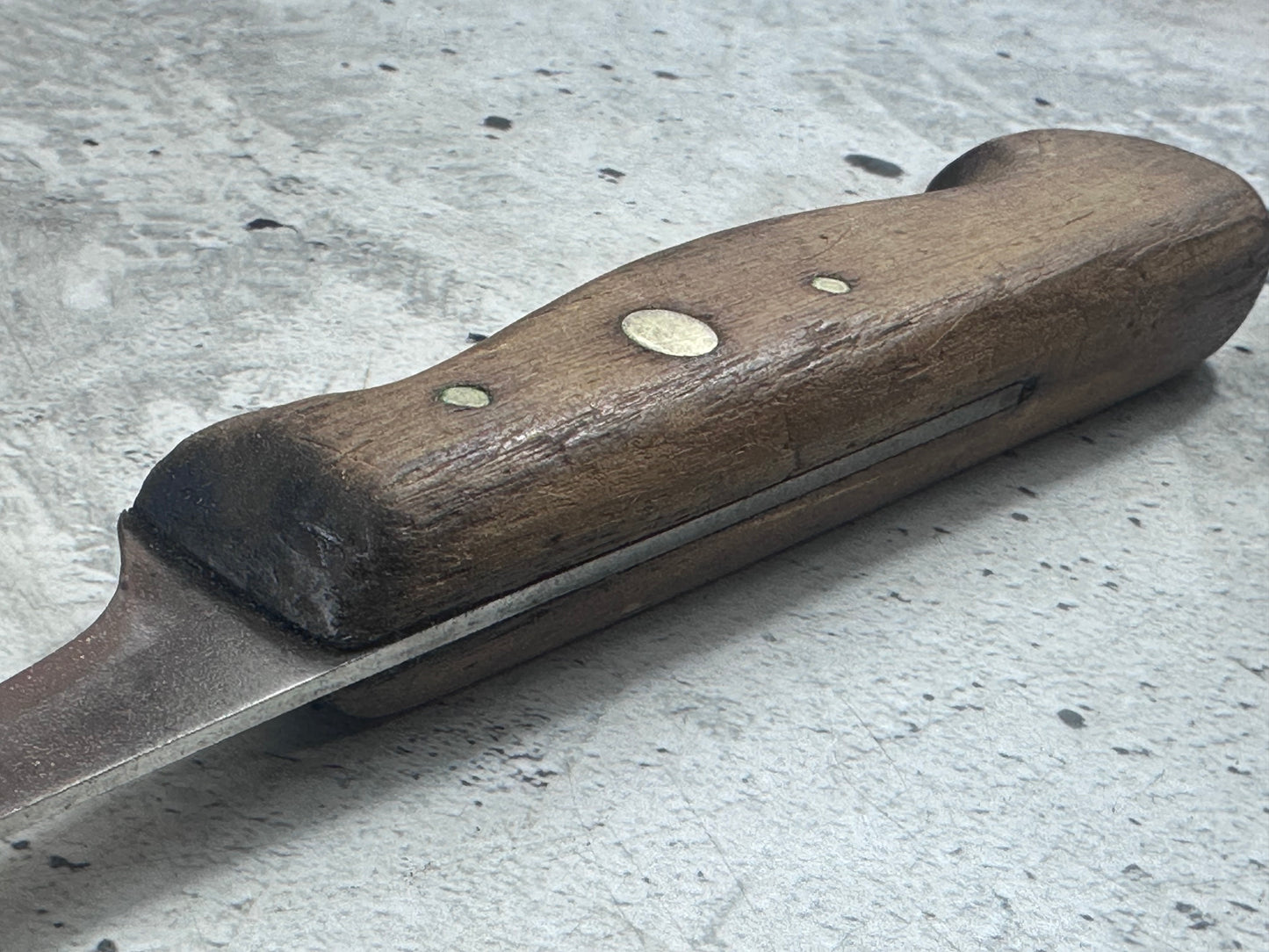Vintage Gustav Emil Ern Boning Knife 120mm Carbon Steel Made in Germany 2126