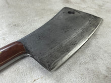 Load image into Gallery viewer, Premium Vintage Foster Bros Butcher Cleaver Knife 230mm Carbon Steel Blade Made in USA 🇺🇸
