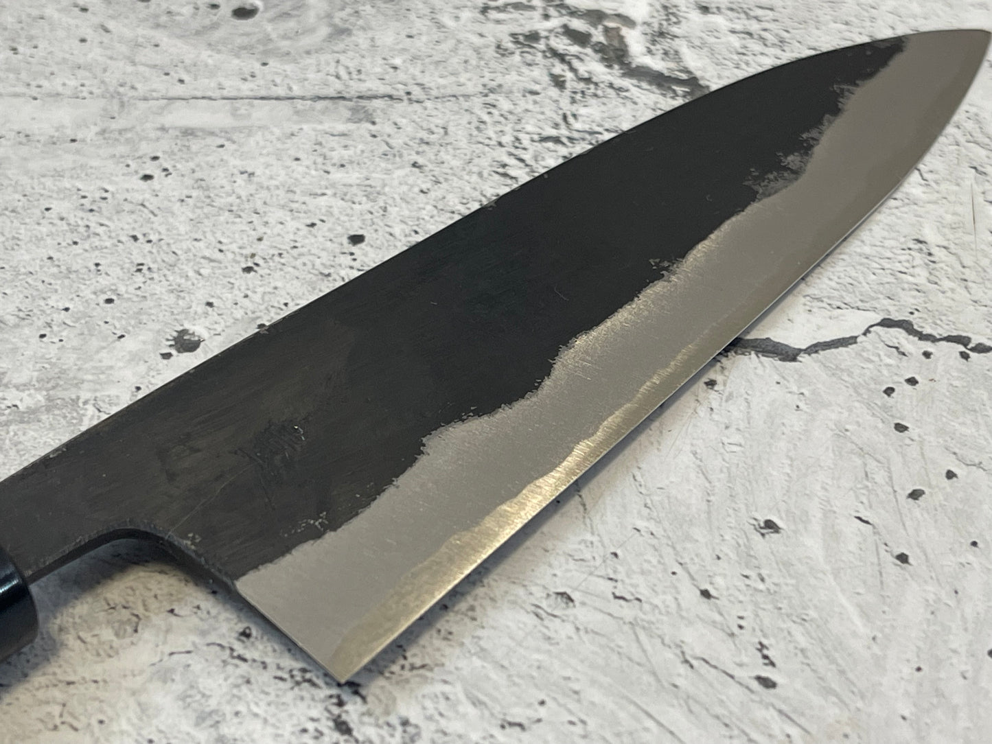 Murata Aogami Kurochi Finish Funayuki Knife 165mm - Made in Japan 🇯🇵