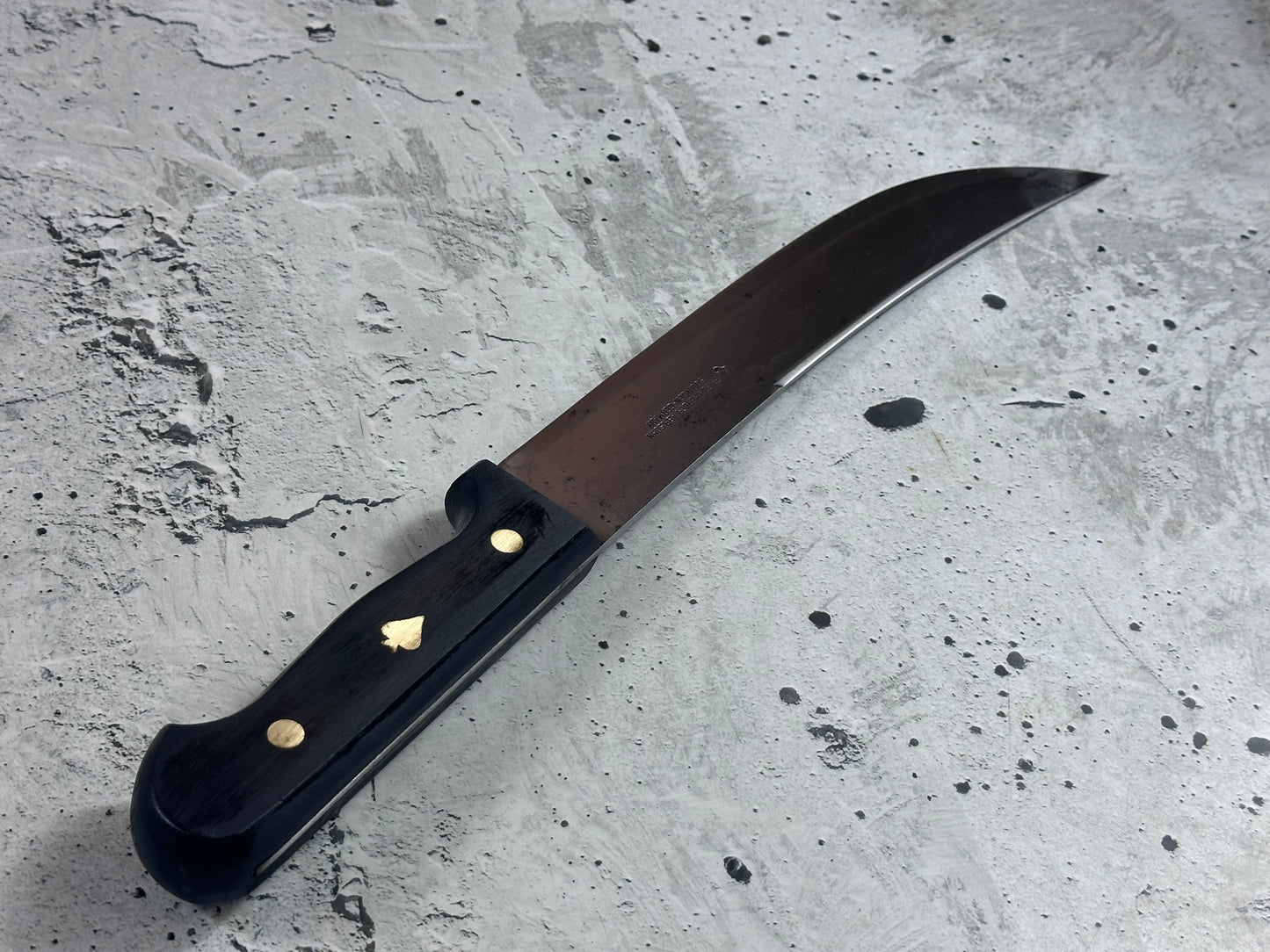 Vintage friedr. Herder Abr. Sohn Butcher Knife 240mm Made in German 2024