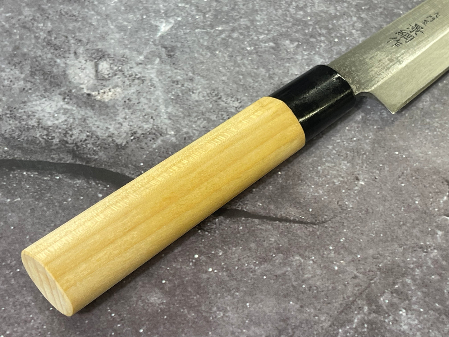 Vintage Japanese Yanagiba Knife 200mm  Made in Japan 🇯🇵 Carbon Steel 1684