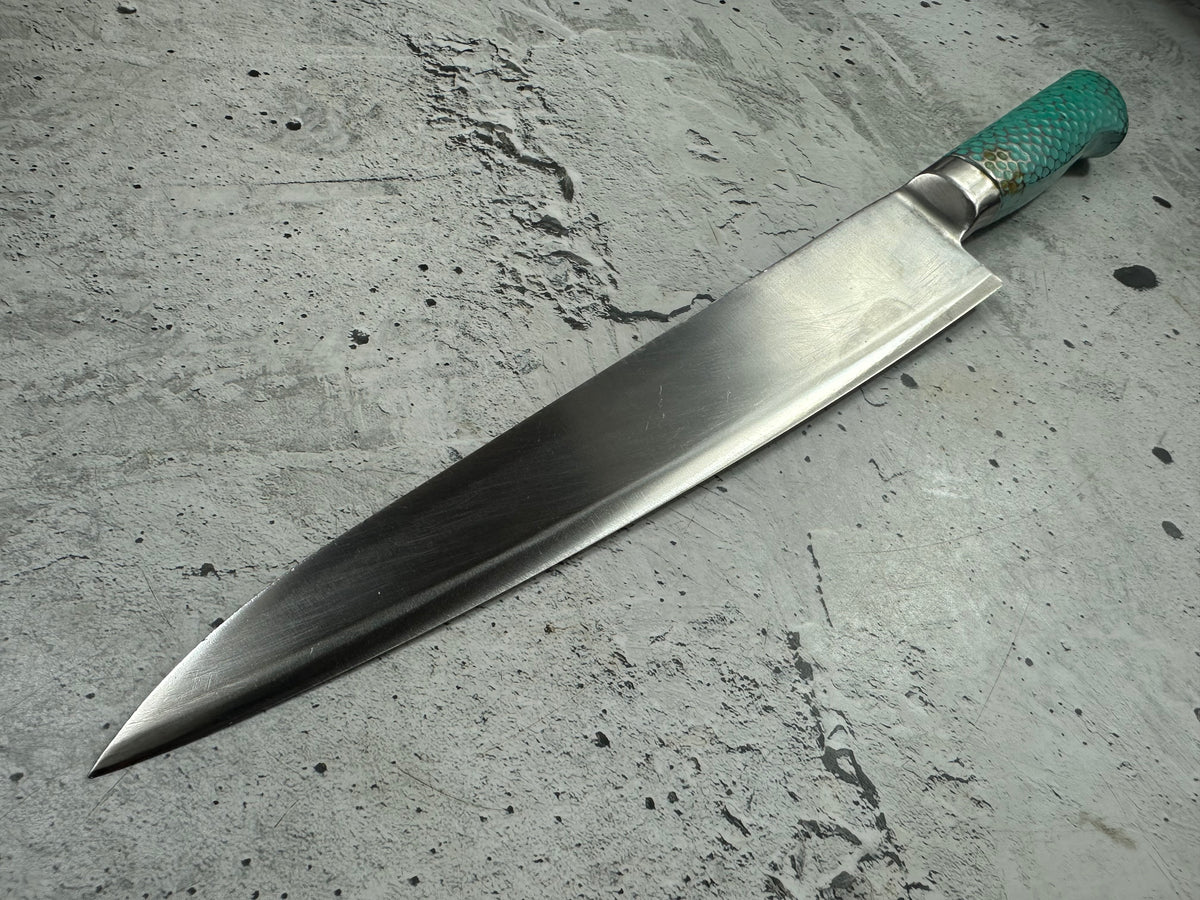 Vintage Brieto San-Mai Stainless Gyuto Knife 260mm 2314